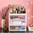Bathroom makeup organizer